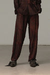 MUTEDANCE embroidered printed and dyed trousers MD21SS46